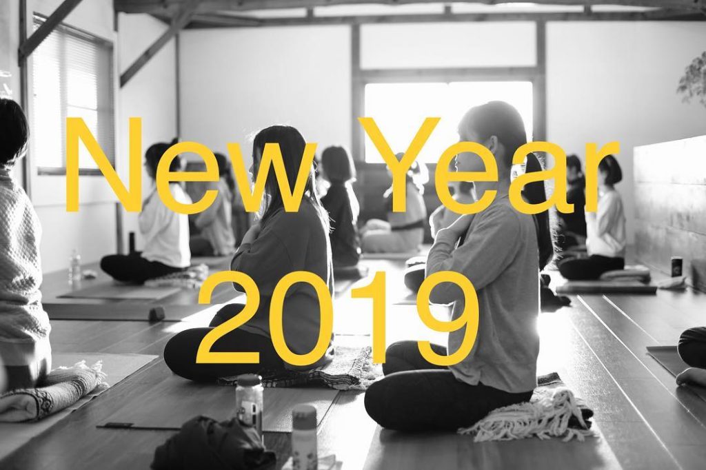 2019年yoga journey新年挨拶